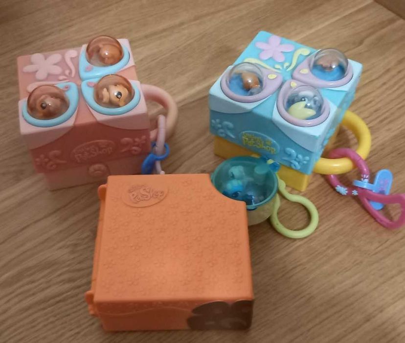 3 Conjuntos Littlest Pet Shop Completos