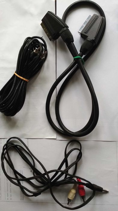 Кабели провода audio video RCA Jack 3.5 Scart тюльпани