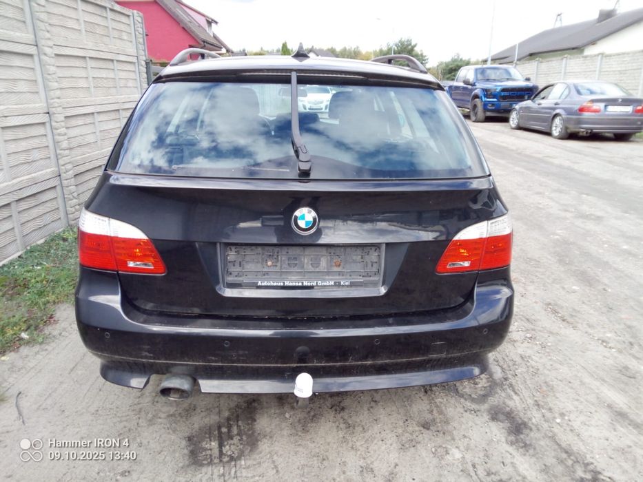 Bmw e61 tylna klapa black saphire metallic 475