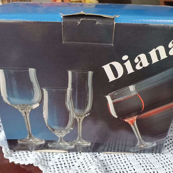 12 copos cristal boémia