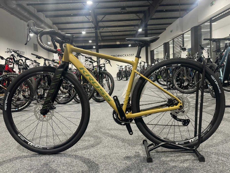Rower Gravel KROSS Esker 6.0 Bra/Zie, rama M-19" (ul. Obornicka 337, Poznań)