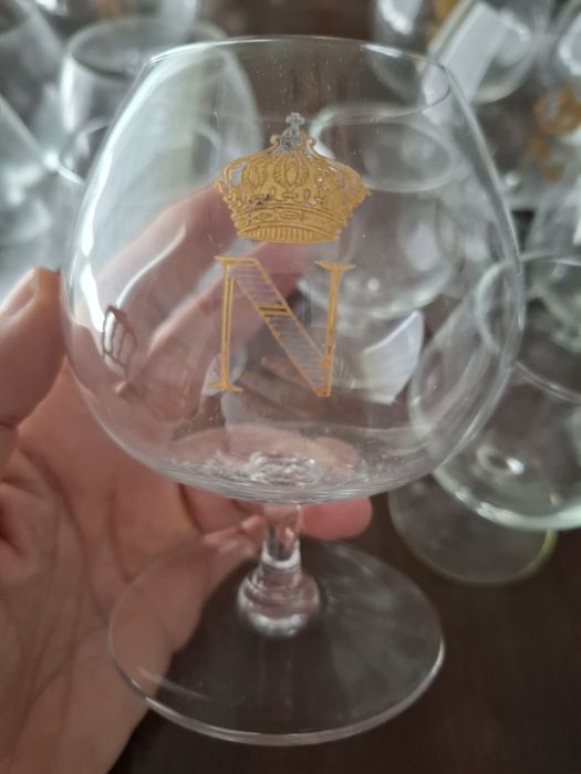 Copos de brandy e conhaque