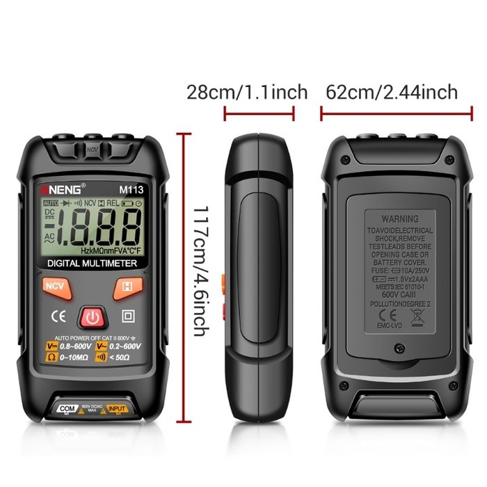 Мультиметр автоматичний Aneng M113