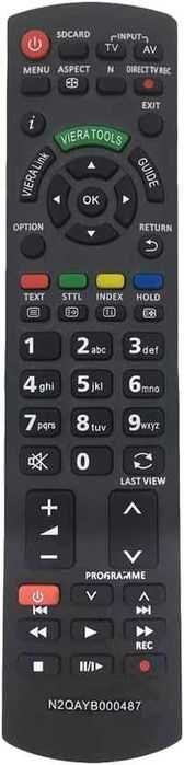 Zamiennik panasonic pilot TV N2QAYB000487 do pilota panasonic TV