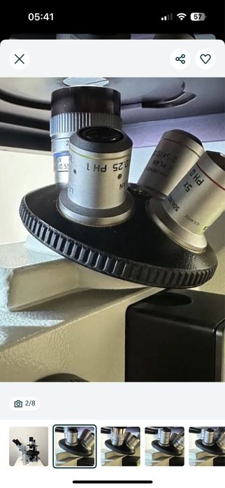 Mikroskop odwrócony Leica DM IL led