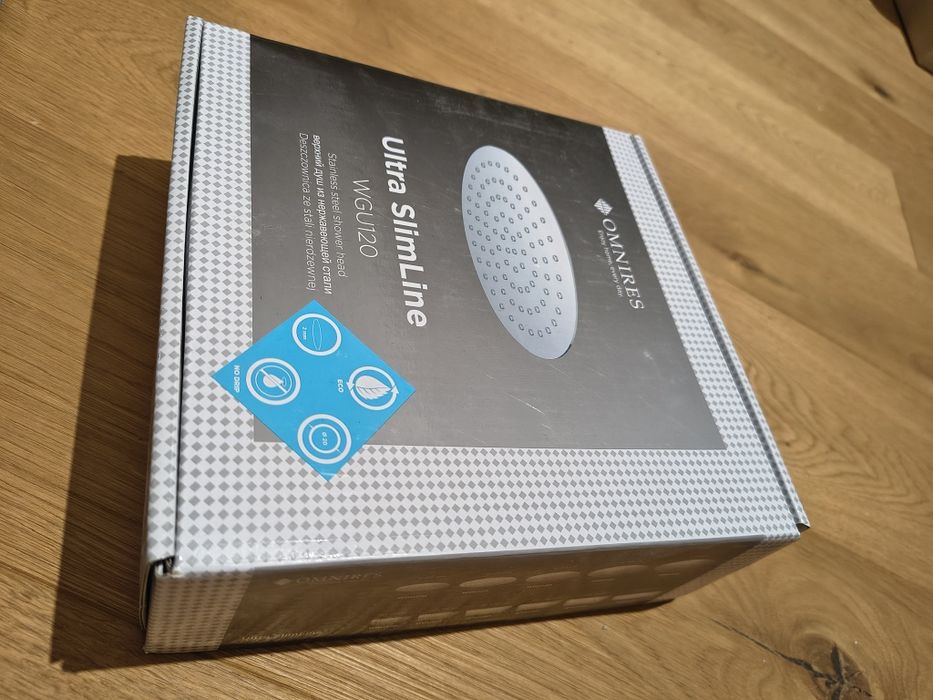 Zestaw baterii prysznicowej Omnires chrom