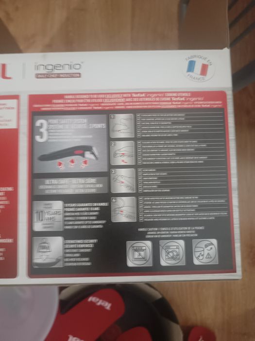 Zestaw garnków i patelni Tefal Ingenio 12 el. Indukcja