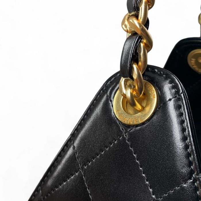 Женская сумка Chanel hobo bag 25 small black оригинал