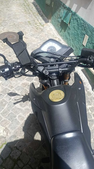 Troco keeway tx 125 tudo ok por trotinete elétric