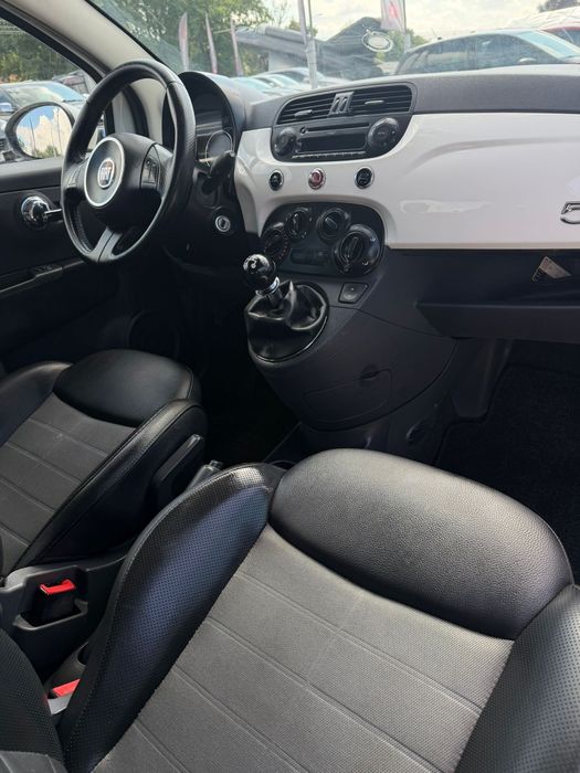Fiat 500  1.2 Benzyna/2008r/Klima/Raty/Półskóra/Alufelgi/Zamiana
