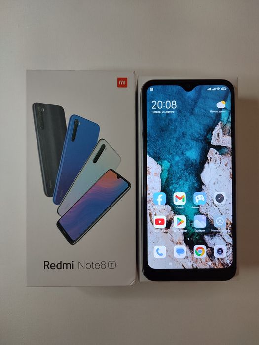 Xiaomi redmi note 8T, 4/64Gb, NFC