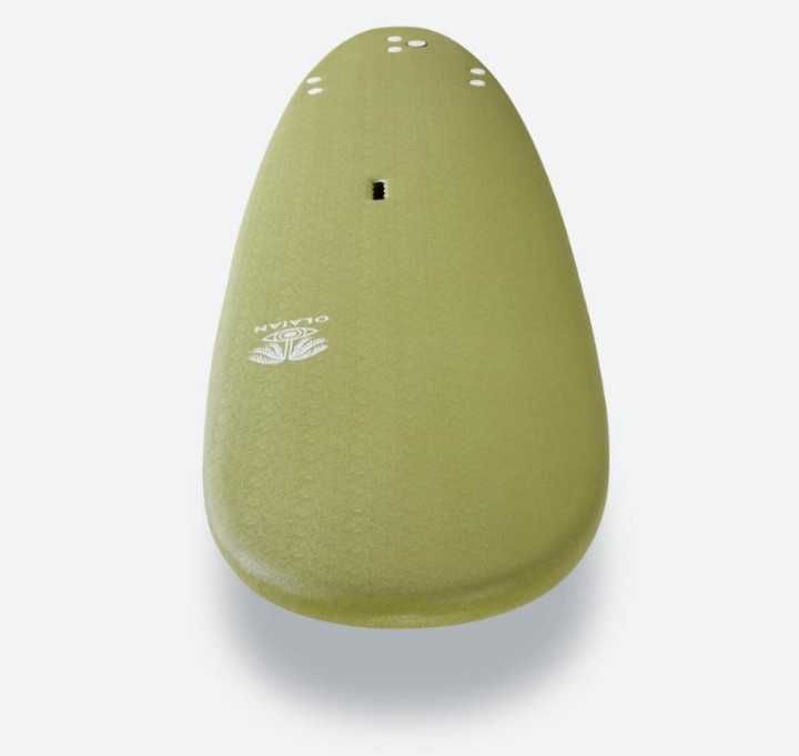 Prancha de surf em espuma 8'6" - 500 caqui
