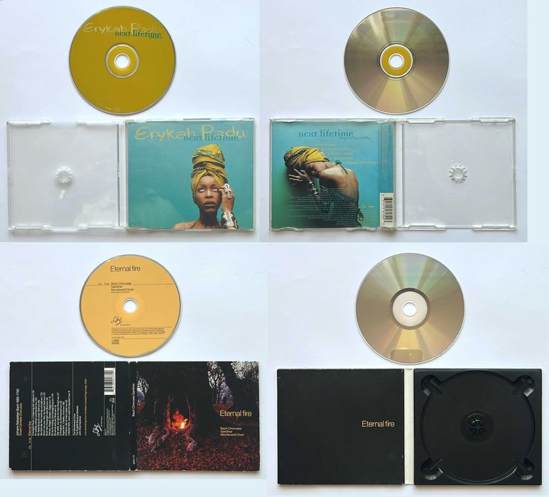 Coleção CDs Des'ree, Erykah Badu, Gardiner Monteverdi Choir, Little Buddha, Craig Chaquico, Relaxation & Meditation