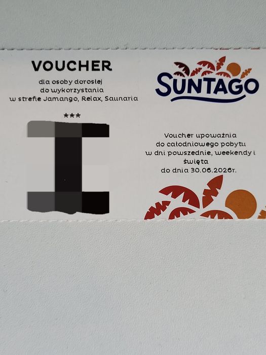 Voucher suntago weekend