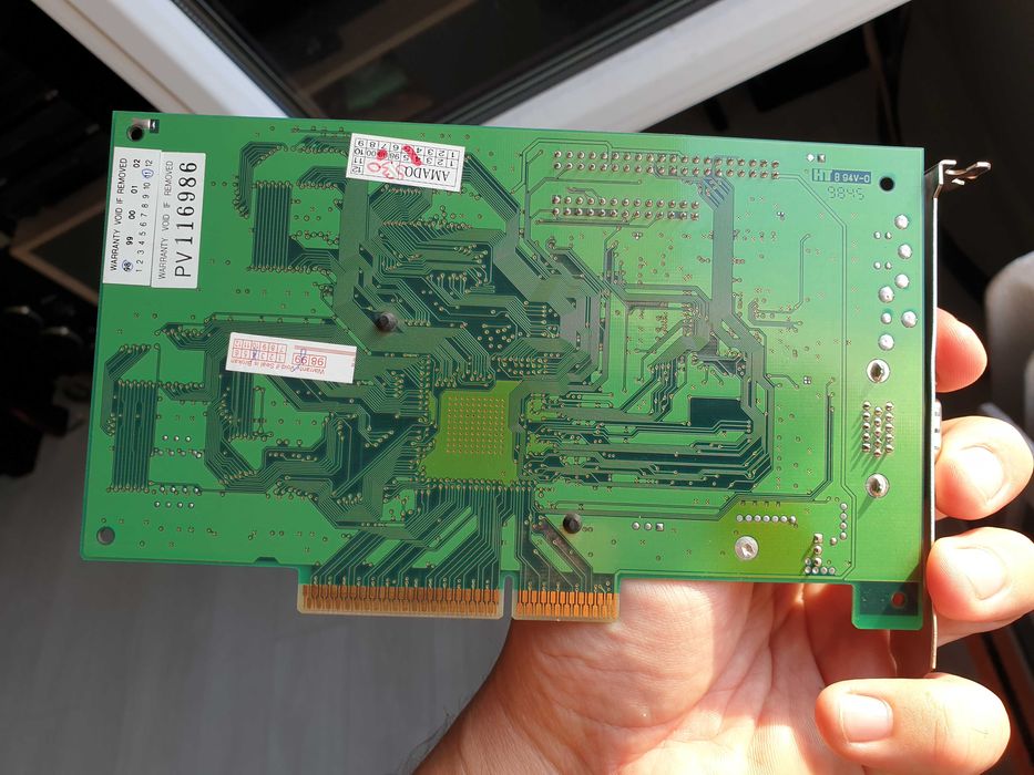 3Dfx VOODOO BANSHEE 16MB 3DeMON PV810 DCS ProVideo 16MB AGP sprawna