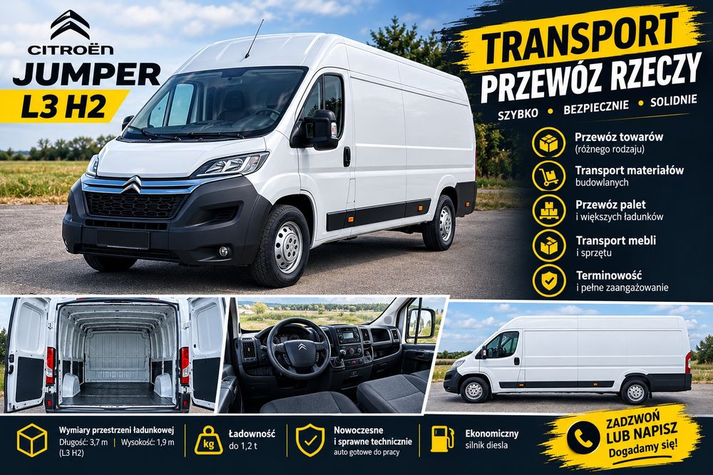 Transport różnych ładunków Pabianice