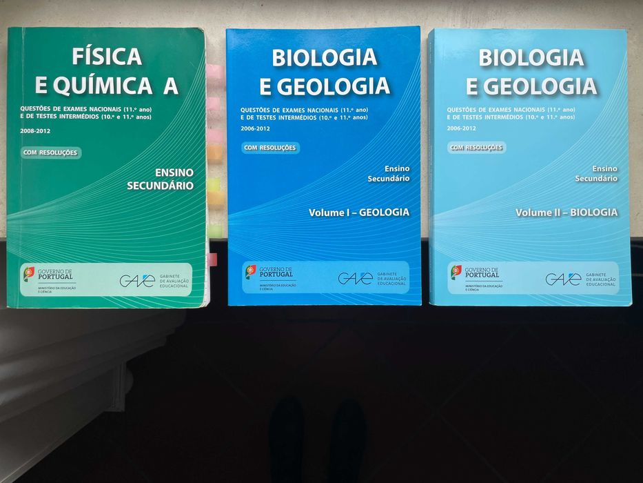 Livros GAVE - Exames Nacionais