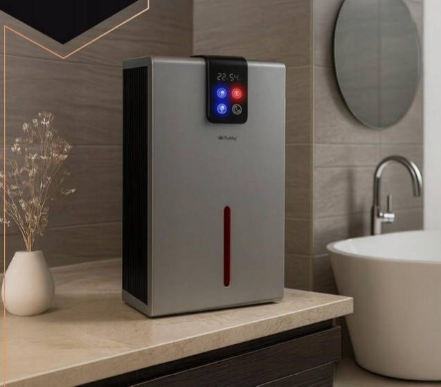 ТОП Осушувач повітря RUHHY Компакт + LED-підсвітка + гігростат + пульт