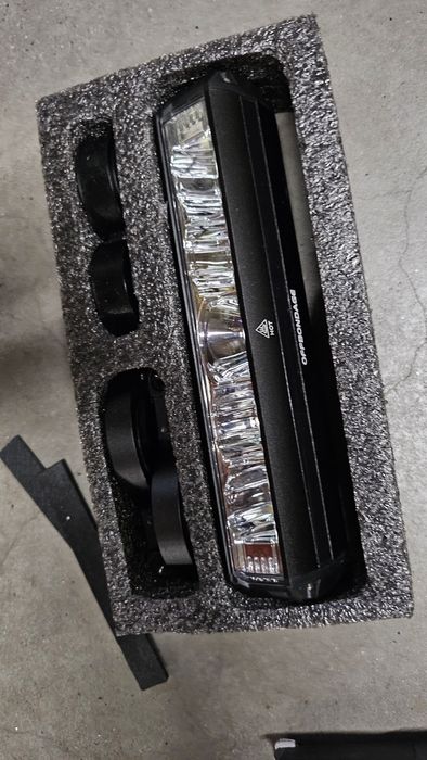 Lampka rowerowa listwa led nowa