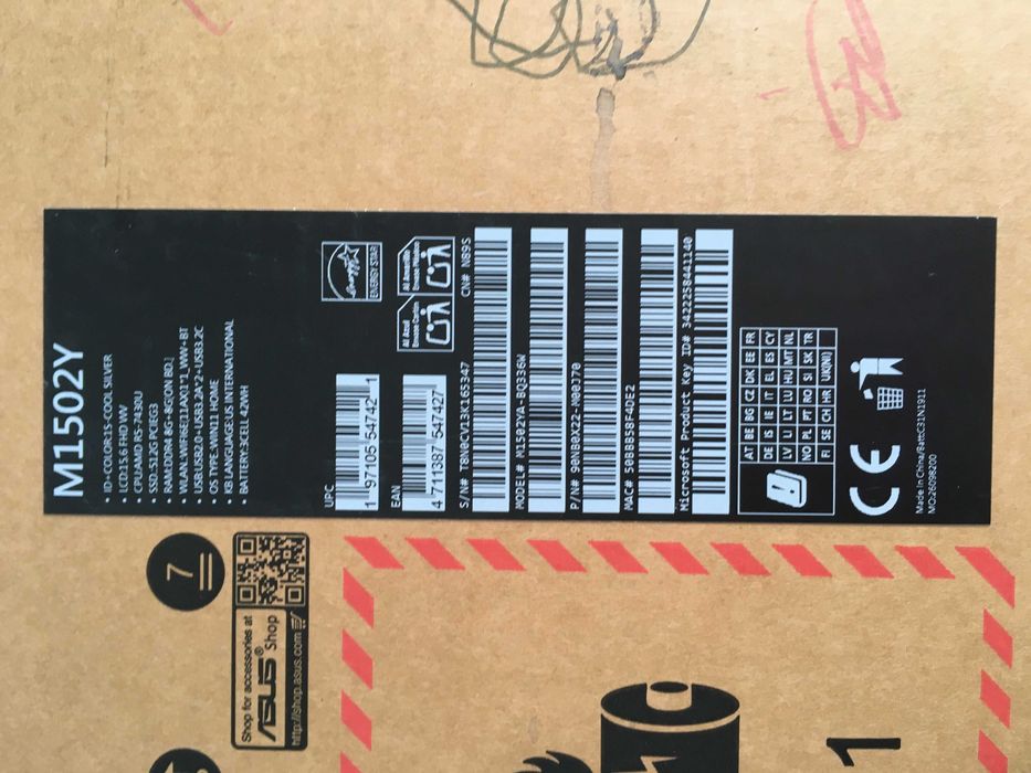 NOWY Laptop ASUS VivoBook 15 M1502YA-BQ336W 15.6" Windows 11 NOWY