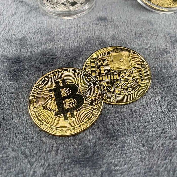 Moeda Bitcoin - Artigo Coleção