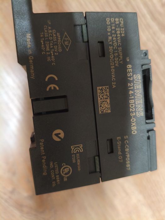 Siemens 6es7 214 1bd23 0xb0