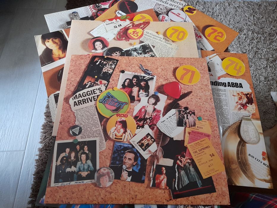 Disco de vinil anos 70