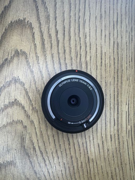 Obiektyw Olympus 15 mm f/8.0 OM System Szerokokątny BCL-1580