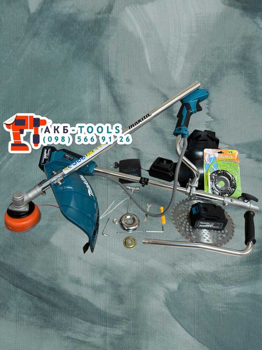 Електро косилка Makita DUR502BL Аккумуляторный тример для косіня трави