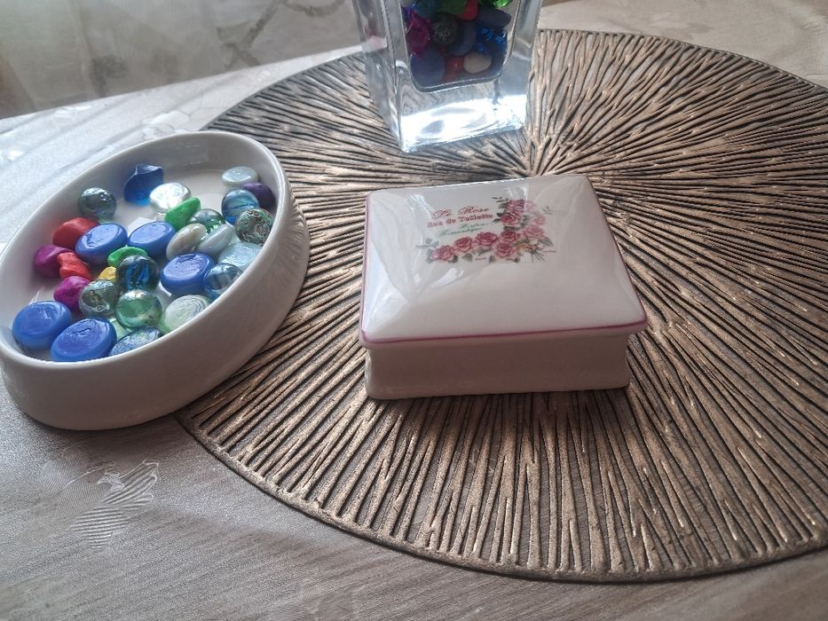 Скринька міні фарфор