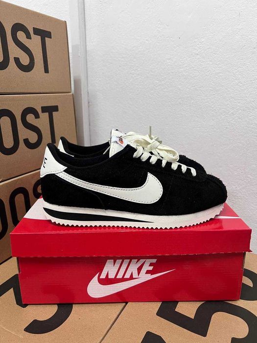 Женские кроссовки Nike cortez black / Найк кортез черные 37 38 39