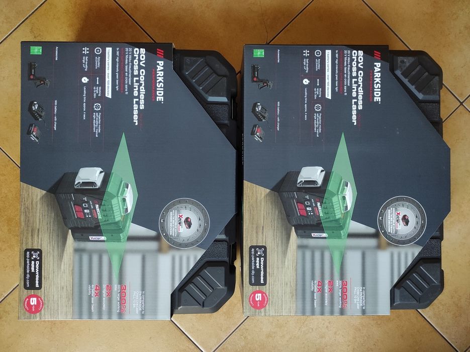 ПРОФЕСІЙНИЙ лазерний рівень НІМЕЧЧИНА Parkside PKLLP 3360 A1 лазер