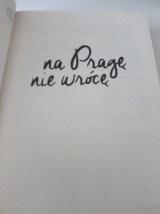 Na Pragę nie wrócę - Elżbieta Wichrowska