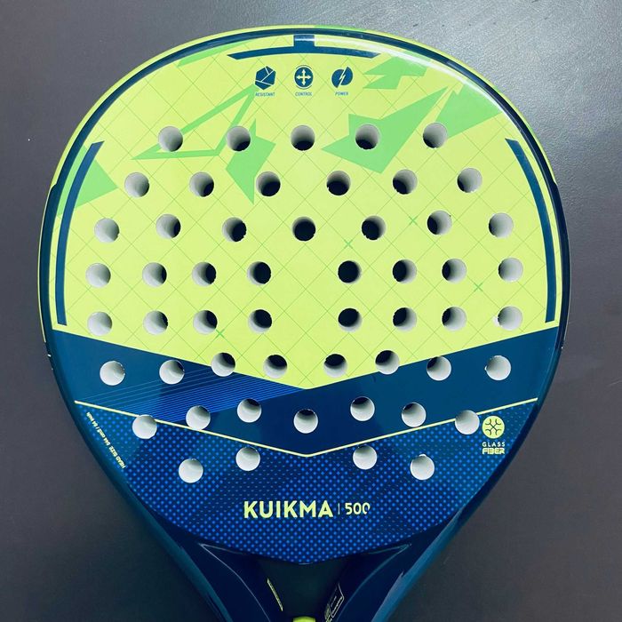 Kuikma PR 500 Padel Racket – Green/ Blue Edition
