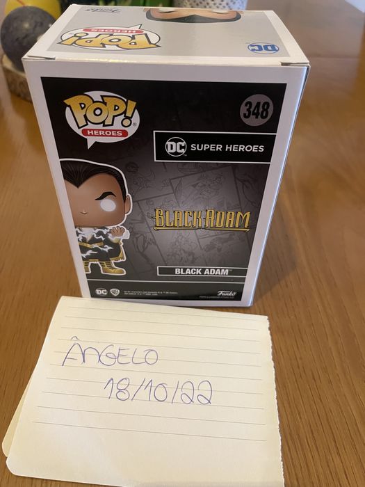 Black adam pop 348 dc funko