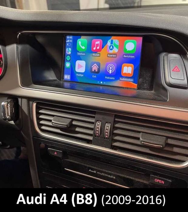 BOX Módulo Apple Carplay • Android Auto • Audi A1 A3 A4 A5 A6 Q3 Q5