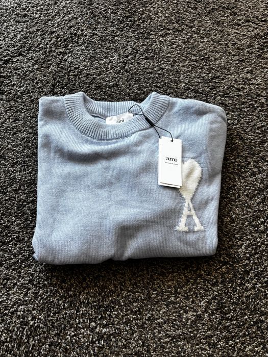 Camisola malha AMI azul clara