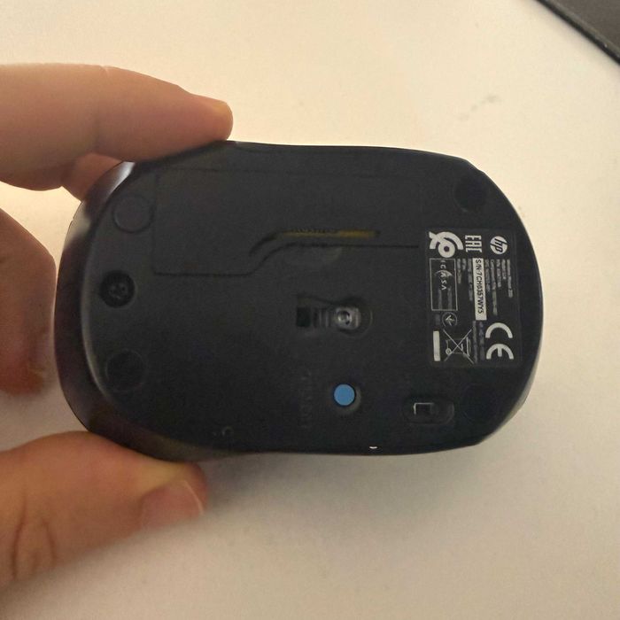 Rato Sem Fios HP Preto - Compacto