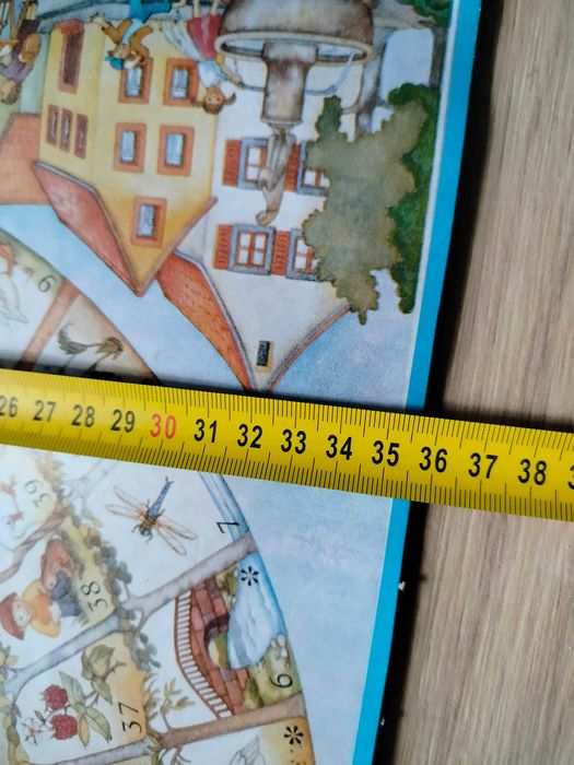 Stara gra planszowa z  Gęsia Zabawa