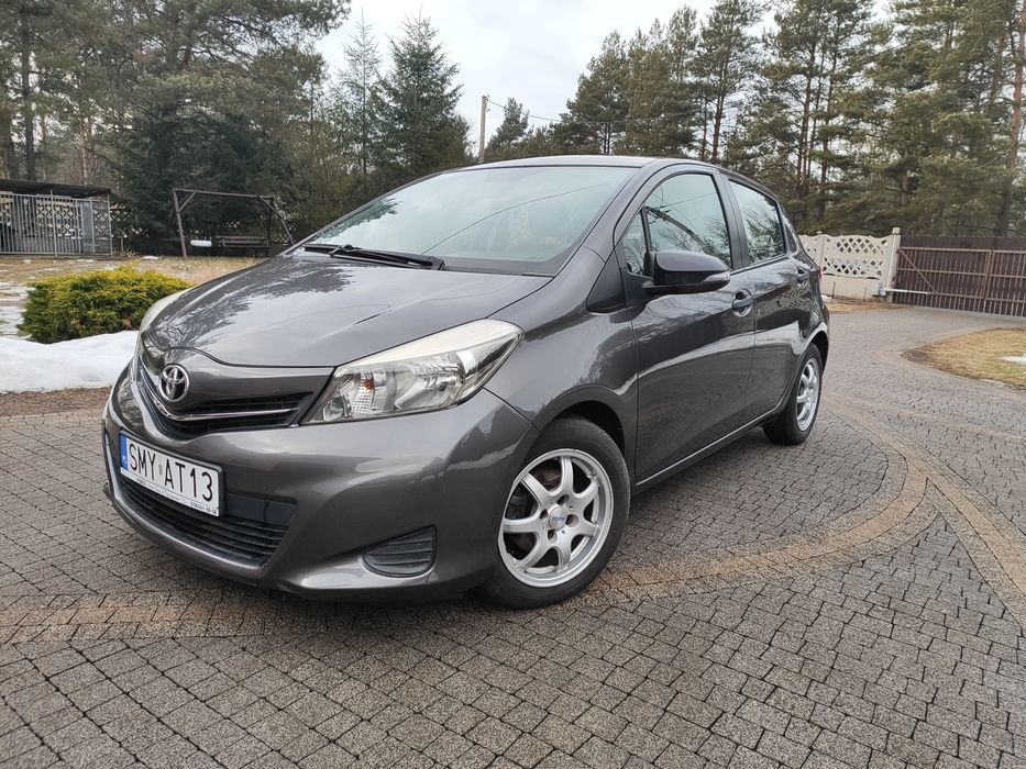 Toyota Yaris III 1.0, Nowe Sprzęgło, Klima, Alufelgi, BDB Stan, Okazja