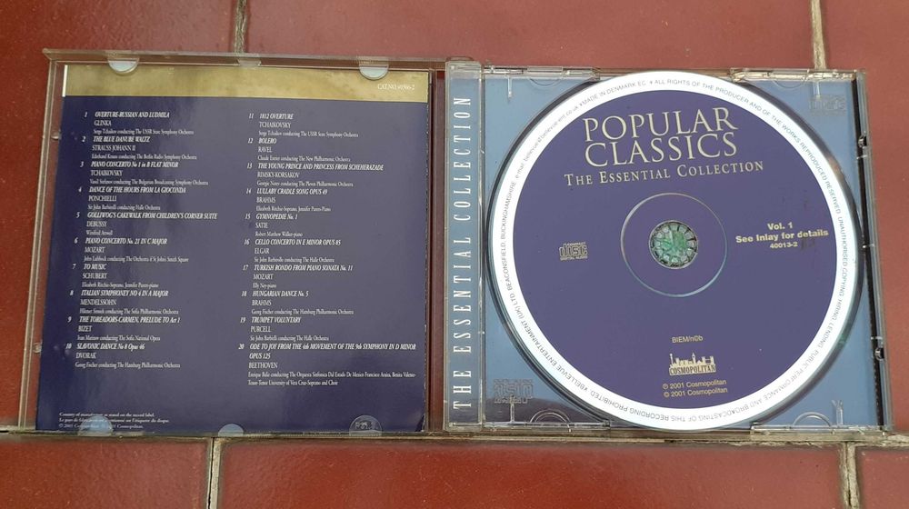 CDS - Popular Classic - The Essential Collection Vol 1 e 2