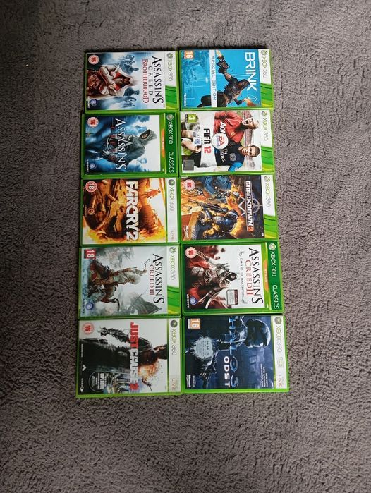 Zestaw gier na Xbox 360