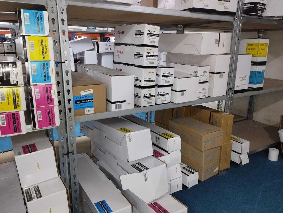 Lote de Toners e Tambores Compatíveis NOVOS