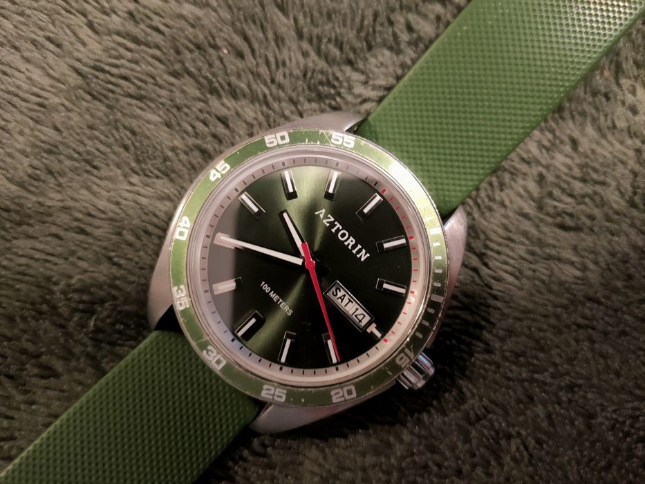 Zegarek męski Aztorin szkło szafirowe pudelko Warszawa Białołęka