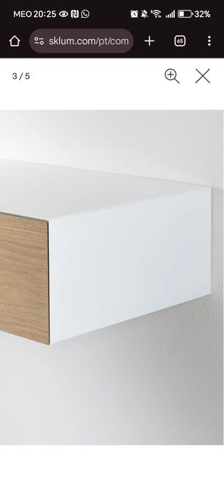 Consola de parede Sklum