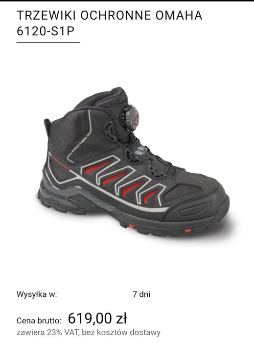 Buty robocze VM Boa O2 r.45