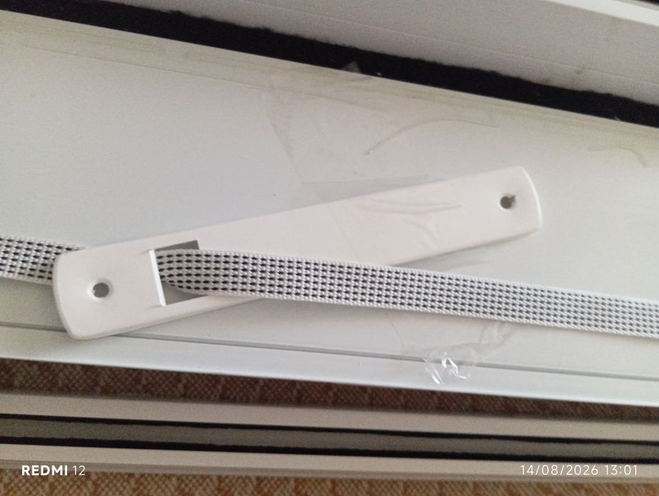 Caixa e persiana para janela PVC