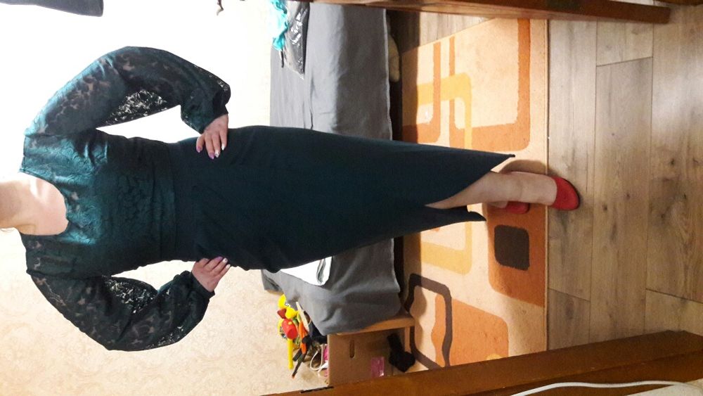 Вечернее платье большого размера