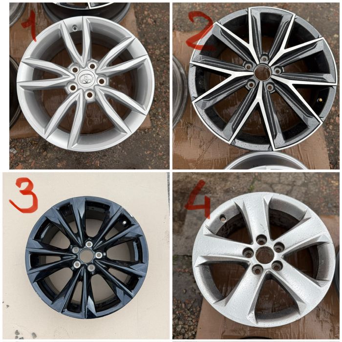 Ном 900 208 Диски Оригінал toyota lexus rav4 nx avensis r17 r18 5 114,3