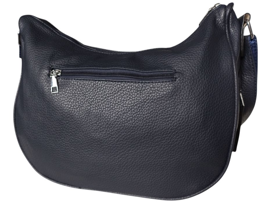 Stylowa Mała Listonoszka na Ramię Niebieska, Miejska Torebka